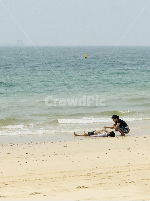 연인,백사장,바닷가,바다,인물,비치,해수욕장,해변,바탕,배경