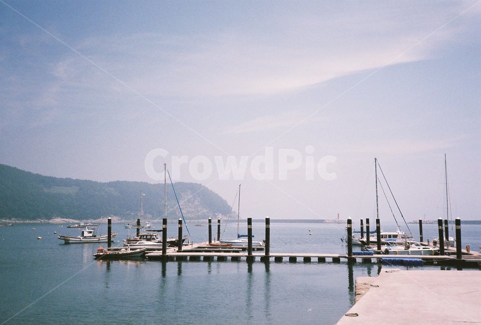 필름,필름사진,film,바다,sea,배,boat,자연,nature,섬,island,port,항구