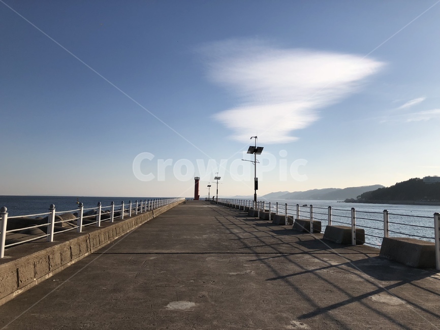 길,road,바다,sea,독,교각,waterfront,물