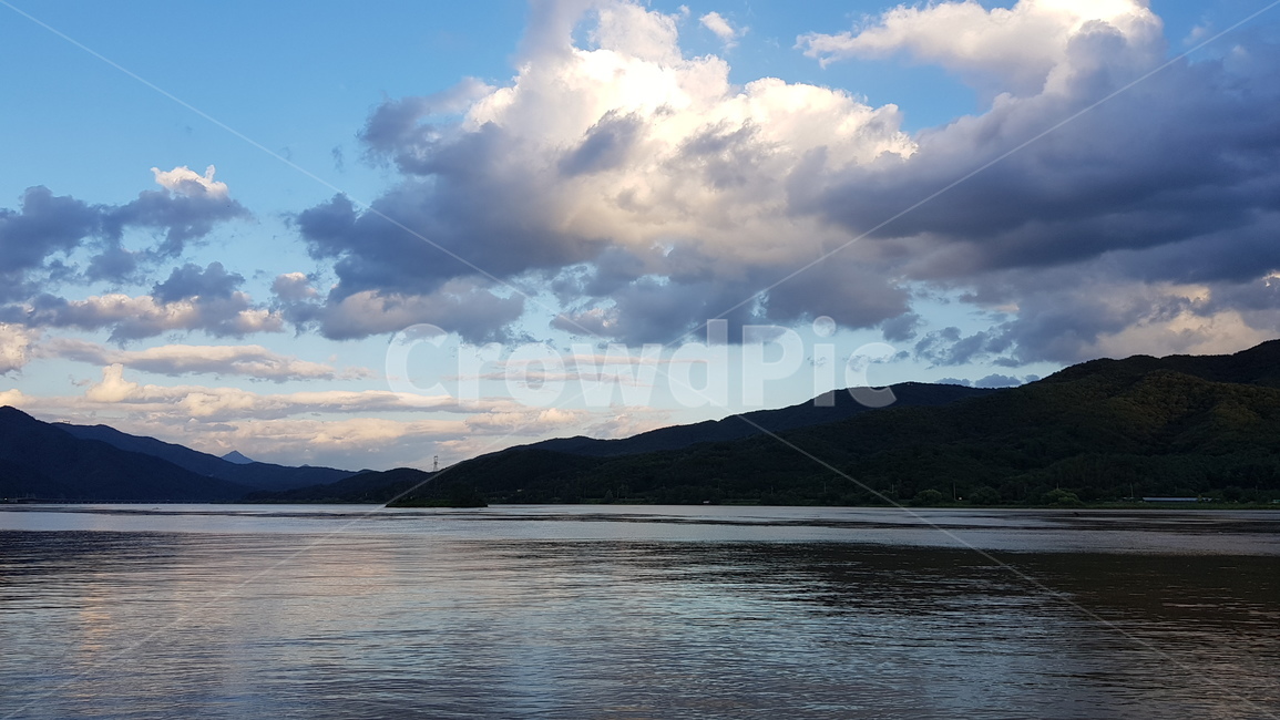 물가,하늘,강변,가을,양평,두물머리,자연,풍경,nature,landscape,weather,날씨,outdoors,옥외,cumulus,적운,sky,cloud,구름