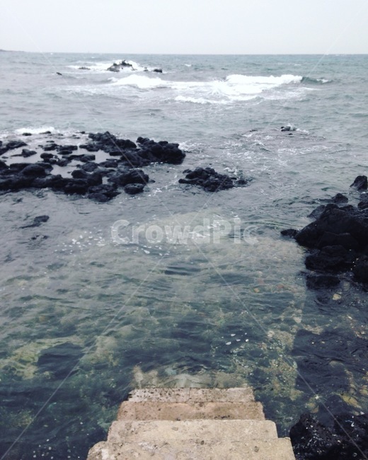 제주도,바다,맑은물,자연,풍경