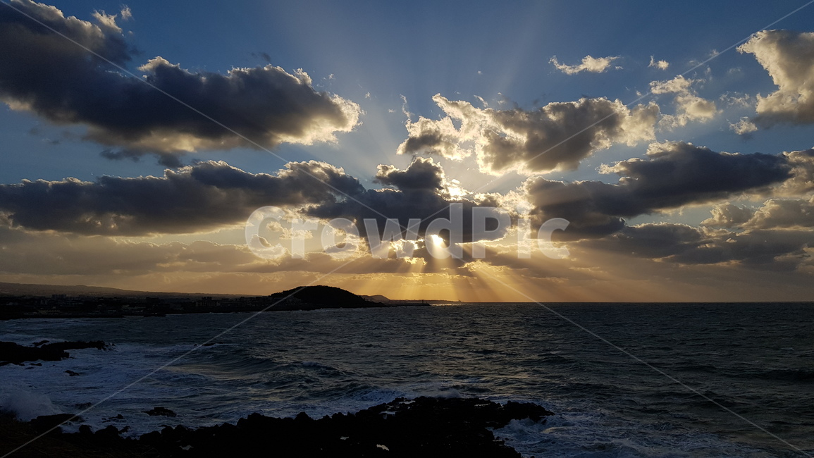 자연,구름,바다,노을,빛내림,날씨,자연,풍경,nature,landscape,flare,플레어,light,빛,outdoors,옥외,sunlight,햇빛,weather,sky,하늘