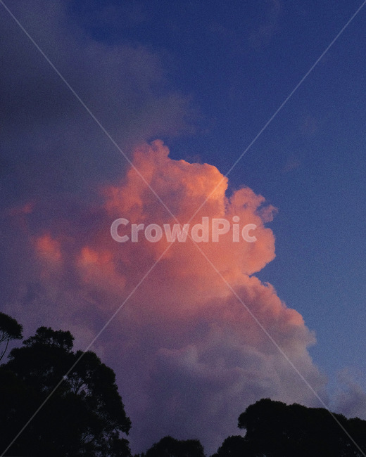 nature,자연,weather,날씨,옥외,outdoors,cloud,구름,뭉게구름,적운,파스텔,감성,노을,해질녘,sunset,pastel,color,색감