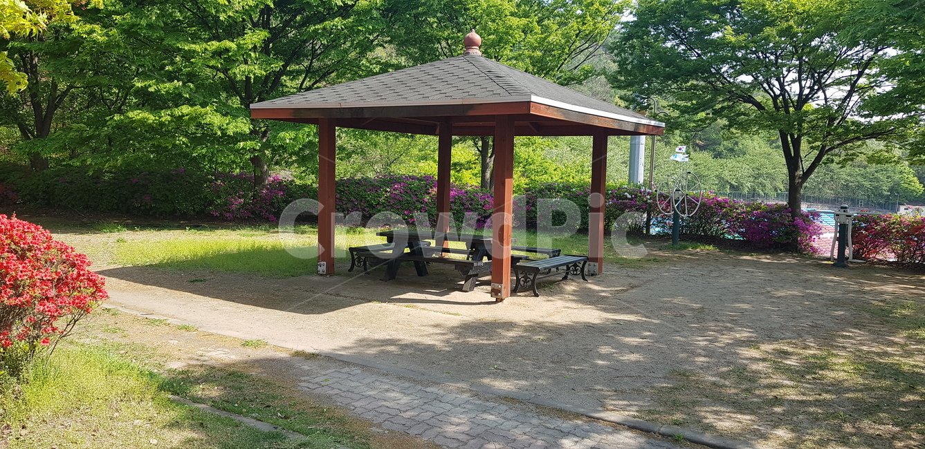동두천,종합운동장,산책로,mtb표지판,정자