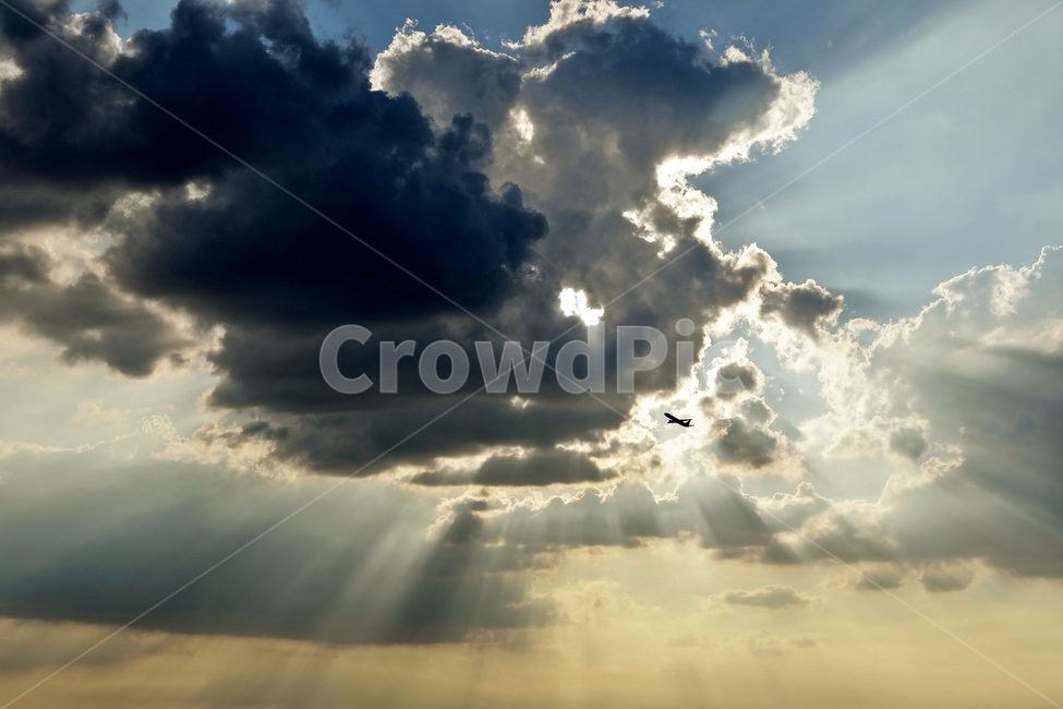 구름,햇빛,하늘,cloud,sunlight,sky,자연,풍경,nature,landscape,weather,날씨,cumulus,적운,outdoors,옥외,flare,플레어,light,빛