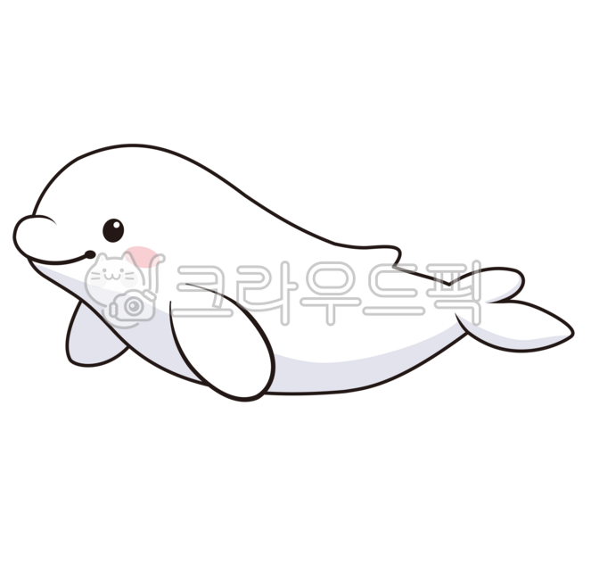 벨루가,돌고래,흰고래,귀여운고래,바다동물,심플고래,바다생물,바다캐릭터,귀여운동물,캐릭터일러스트,귀여운그림,동물캐릭터,단순일러스트,해양동물,whale