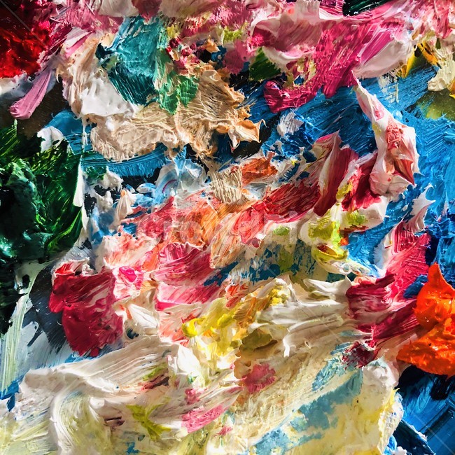 물감,유화,텍스쳐,color,painting,white