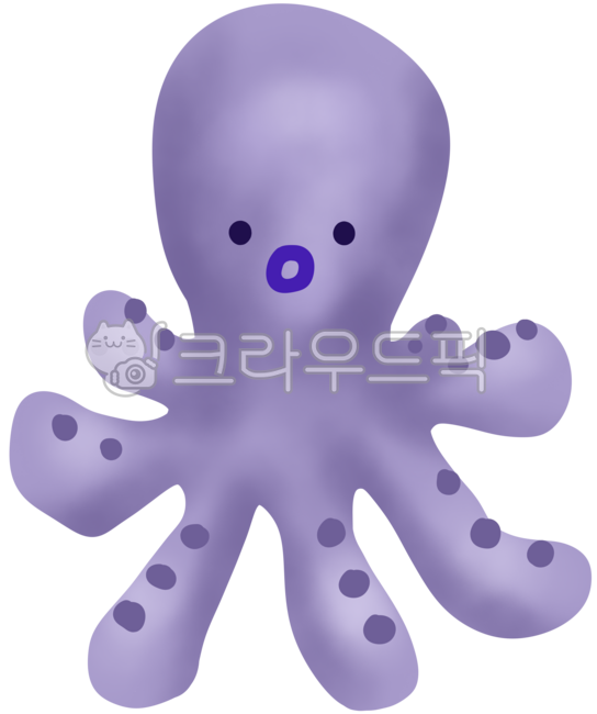 Octopus,Jeju Island specialty,seafood,octopus,octopus character,octopus illustration