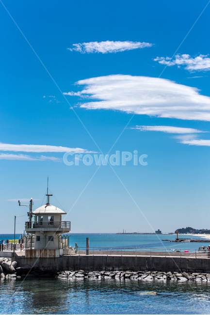 cloud,sky,Beach,sight,Lighthouse