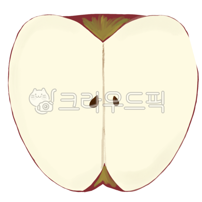 apple,half apple,fruit,half apple,apple,fruit