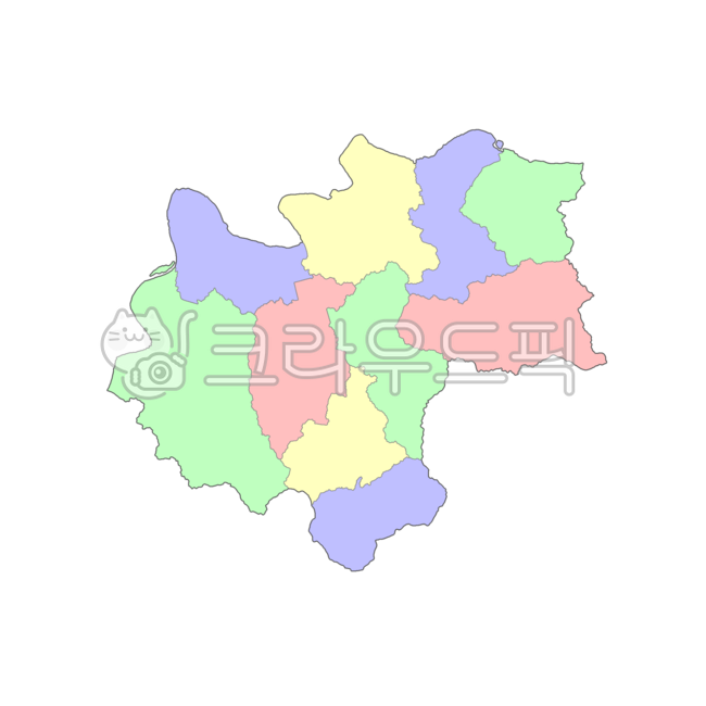 경상남도,경상도,경남,영남,함안군,함안,대한민국,우리나라,한국,행정구역,도,시,군,읍,면,동,지도,행정구역지도,4색지도,파란색,노란색,빨간색,초록색,map