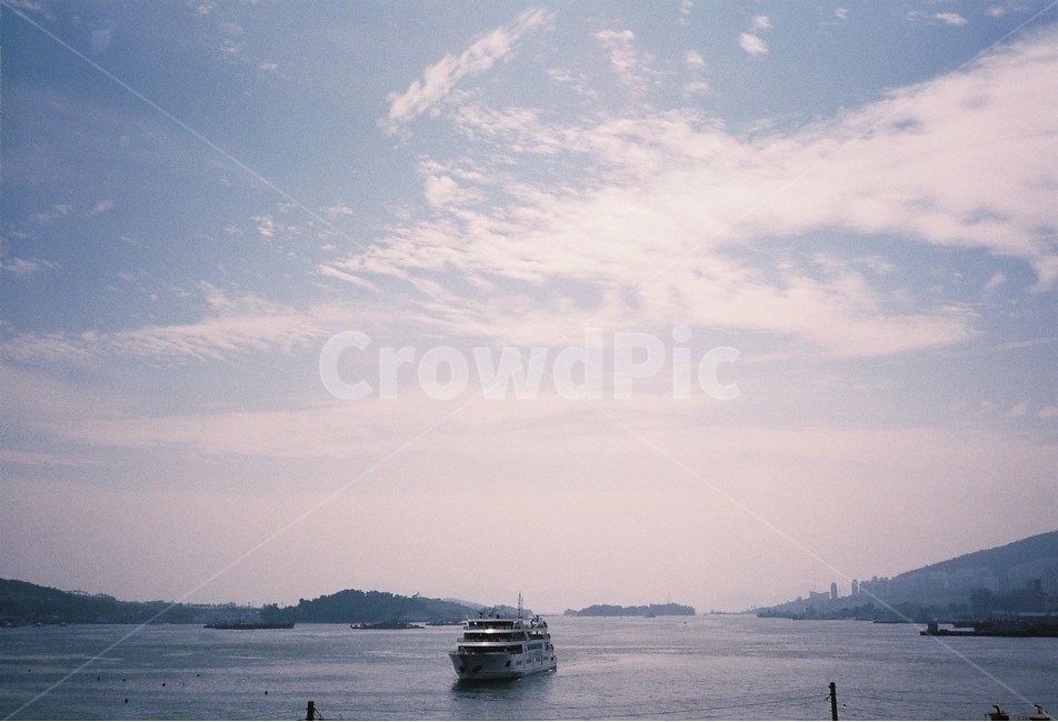 필름,필름사진,film,바다,sea,자연,nature,섬,island,배,boat