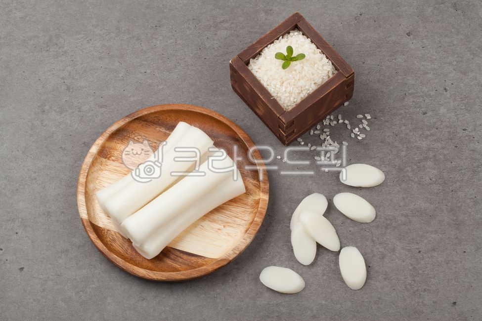 가래떡, 흰떡, 멥쌀, 쌀, 명절, 사진,이미지,일러스트,캘리그라피 - 박프로 진Studio작가