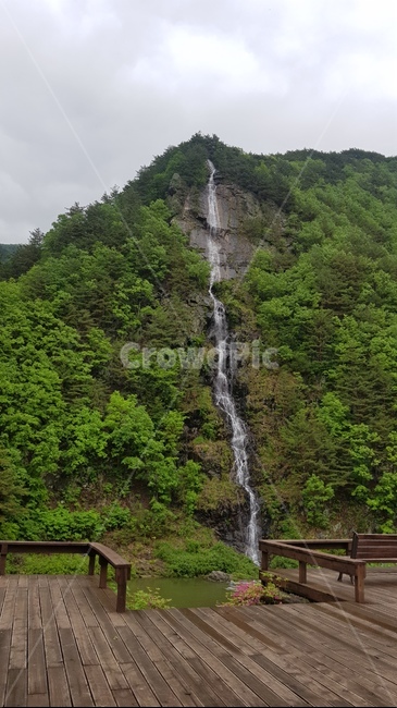 nature,폭포,자연,흐림,물,자연,풍경,nature,landscape,river,강,outdoors,옥외,water,bench,벤치,waterfall
