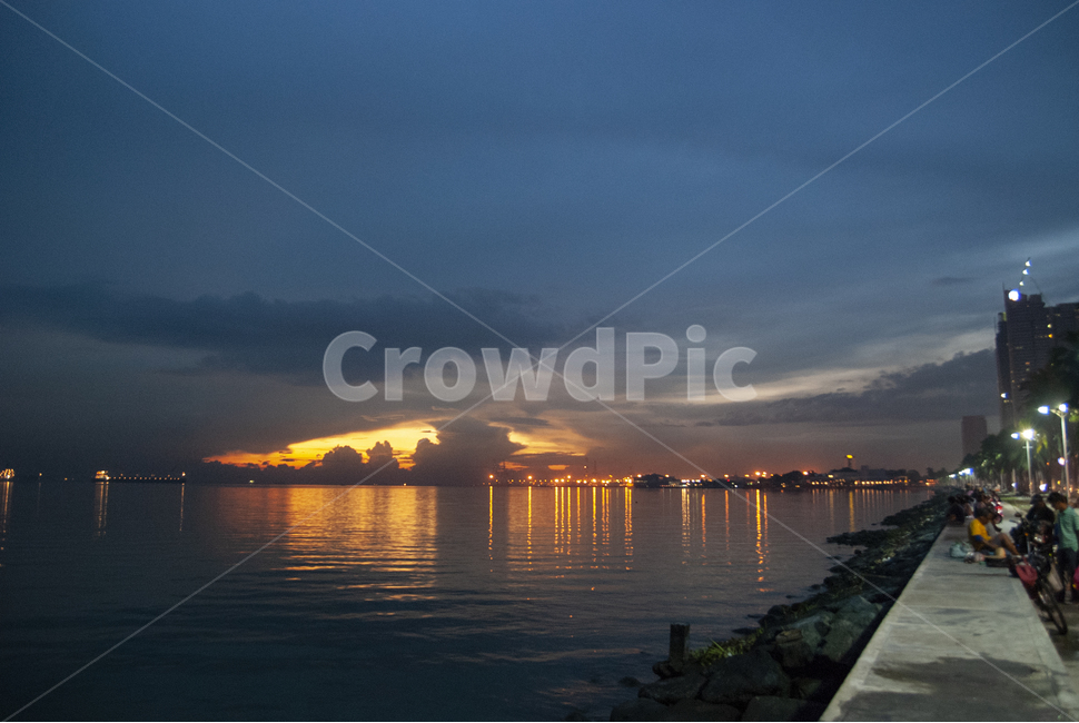 마닐라베이,일몰,sunset,manilla,manilabay,coast