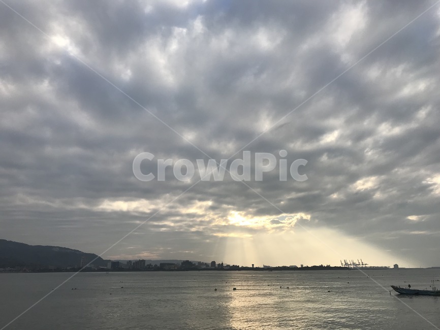하늘,빛,호수,강,배,자연,풍경,nature,landscape,outdoors,옥외,weather,날씨