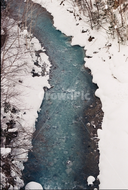 폭포,절벽,물,겨울,필름,눈,겨울,계절,winter,season