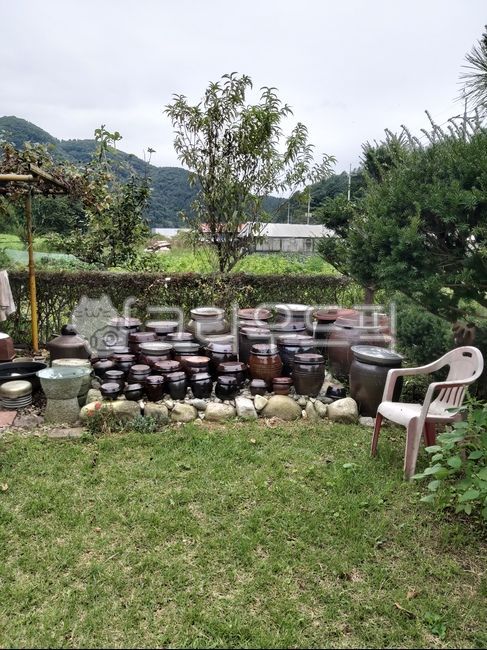 장독대,시골집,전원주택,마당,정겨움