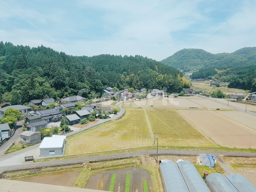 자연,촌,일본풍경,기와,논밭,자연,풍경,nature,landscape,시골,마을,country,rural,town,경치,outdoors,옥외,scenery,aerial view,조감도