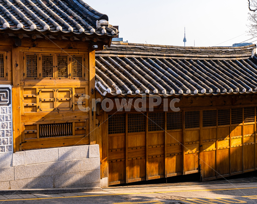 한옥,한옥마을,북촌,북촌한옥마을,기와집,지붕,roof