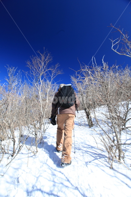 설악산,겨울산행,파란하늘,대청봉,능선,겨울나무,설원,등산