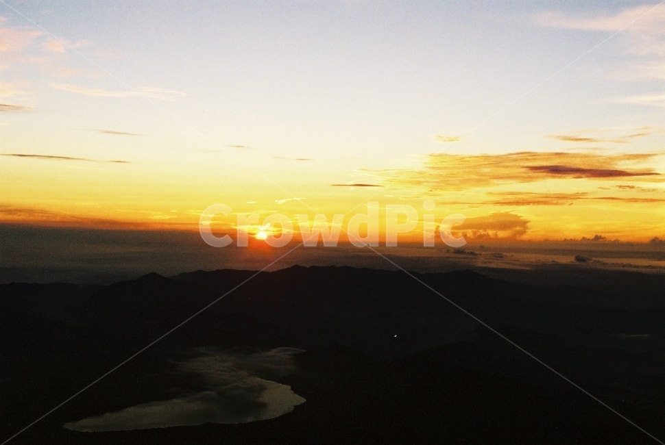 정상,후지산,일출,일몰,전망대,필름,뜨는해,자연,풍경,nature,landscape,outdoors,옥외,sky,하늘,dawn,새벽,red sky,붉은 하늘,dusk,황혼,sunset