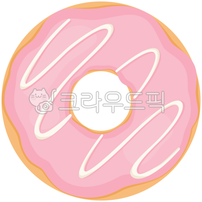 food,sweet,donut,달달한,달콤한,과자,음식,도넛,빵,간식,도넛츠,디저트,크림,cream,dessert,bread,후식,식품,밀가루,strawberry,딸기맛,doughnut,glazed,글레이즈드,일러스트,음식일러스트,illustration,제과,meal