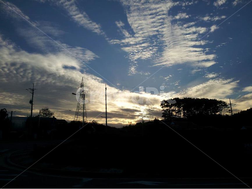 풍경,하늘,구름,노을,해질녘,웅장함,sky,sunset,자연,풍경,nature,landscape,실루엣,그림자,silhouette,shadow