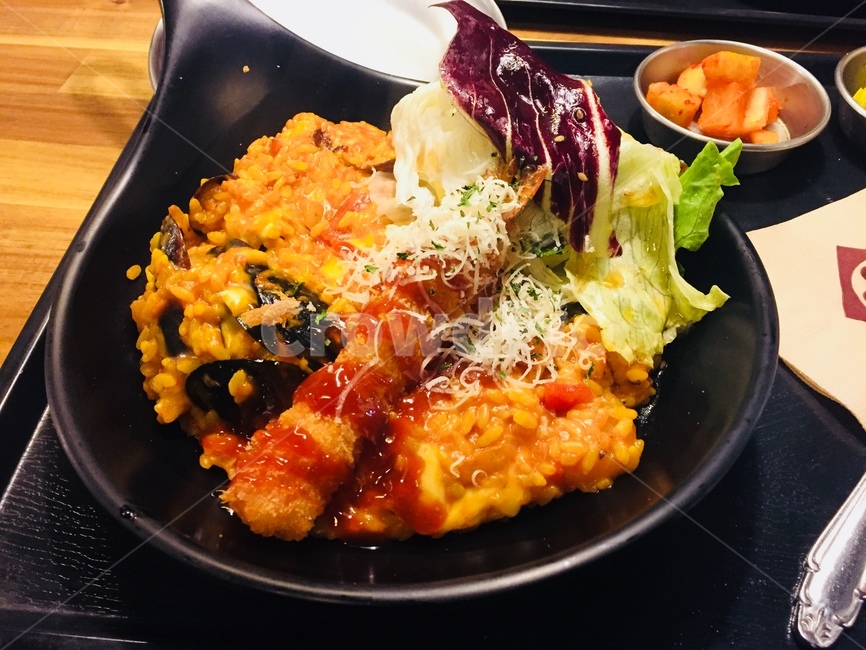 음식,리조또,밥,새우튀김,홍합,음식,식재료,요리,food,cook,meal,dishes,food reserves