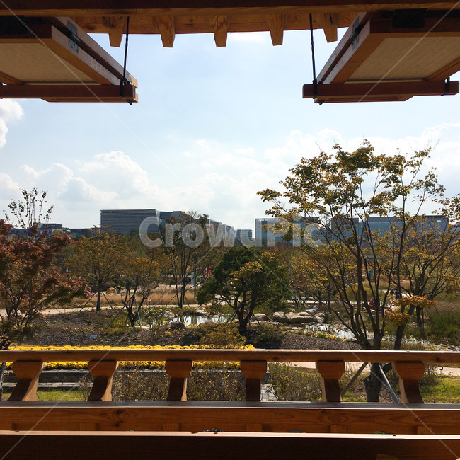 안마당,patio,난간,한옥,전경,야외,풍경,한옥에서본,자연,도시