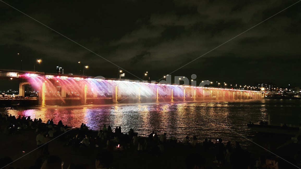 water,물,반포대교,서울,한강,다리,seoul