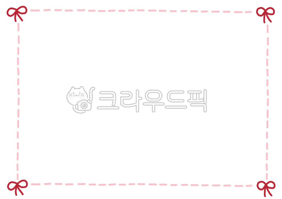 Ribbon,dotted line,frame,frame illustration,hand drawing,sticker