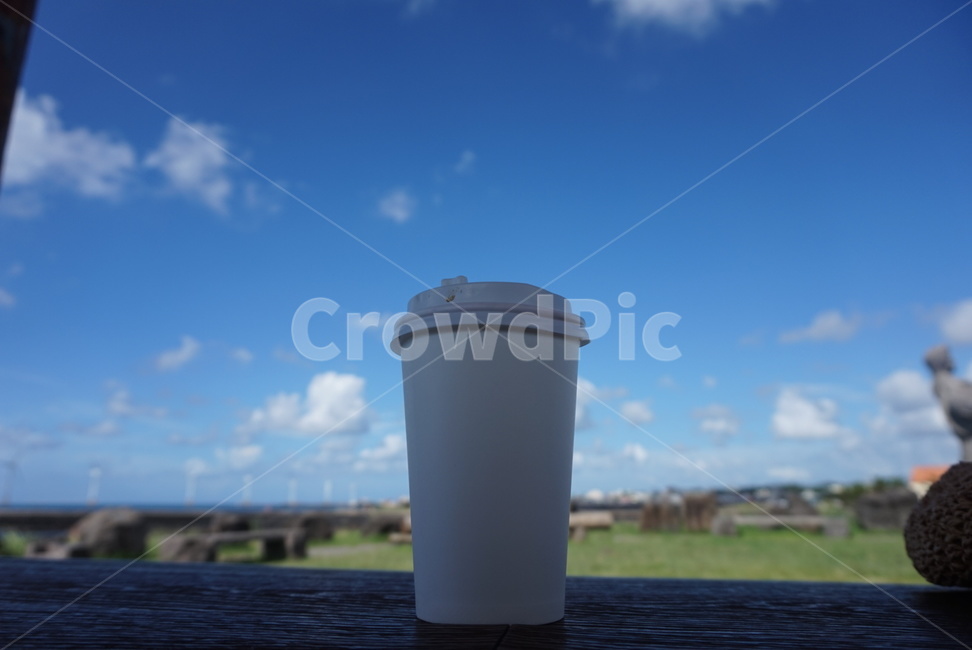 하늘,beverage,drink,milk,coffee,커피,우유,휴식,여유,쉼,rest,데이트,산책,구름,하늘색
