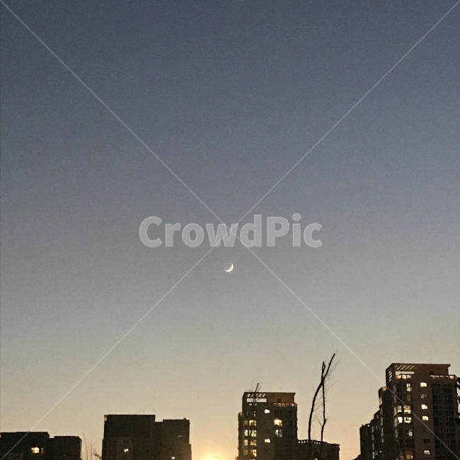 풍경,달,노을,하늘,힐링,moon,sky,야경,밤,풍경,nightscape,night,landscape,도시,city,한국도시풍경,한국도시경관,korea cityscape,nature,자연