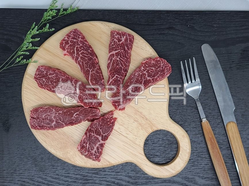 한우,소고기,치마살,마블링,암소,정육,스테이크