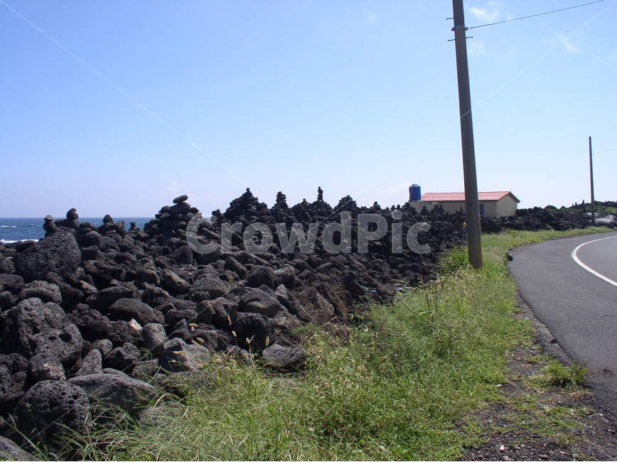 제주,제주도,제주도풍경,제주도해안,돌탑,해안가,JejuIslandscenery,Jejucoast,JejuIslandnature