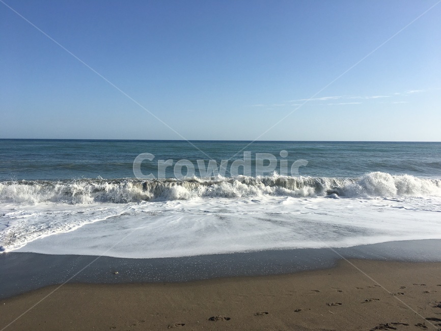 바다,파도,파란색,하늘,해변,sea,wave,sky,blue,white,자연,nature,ocean,대양,water,물,outdoors,옥외