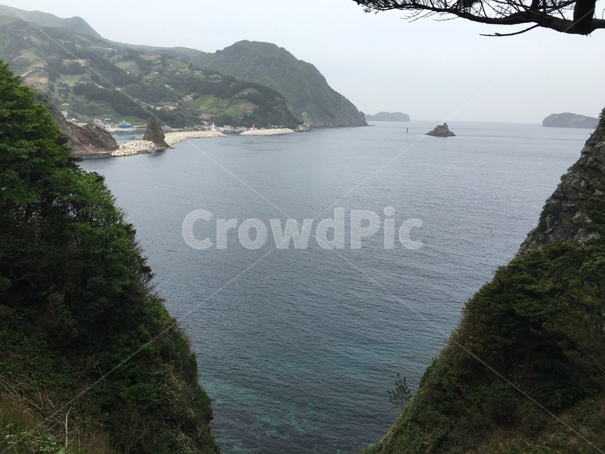 울릉도,바다,푸른,산,바위,독도,자연,풍경,nature,landscape,promontory,곶,outdoors,옥외,cliff,낭떠러지,land,땅,slope,경사