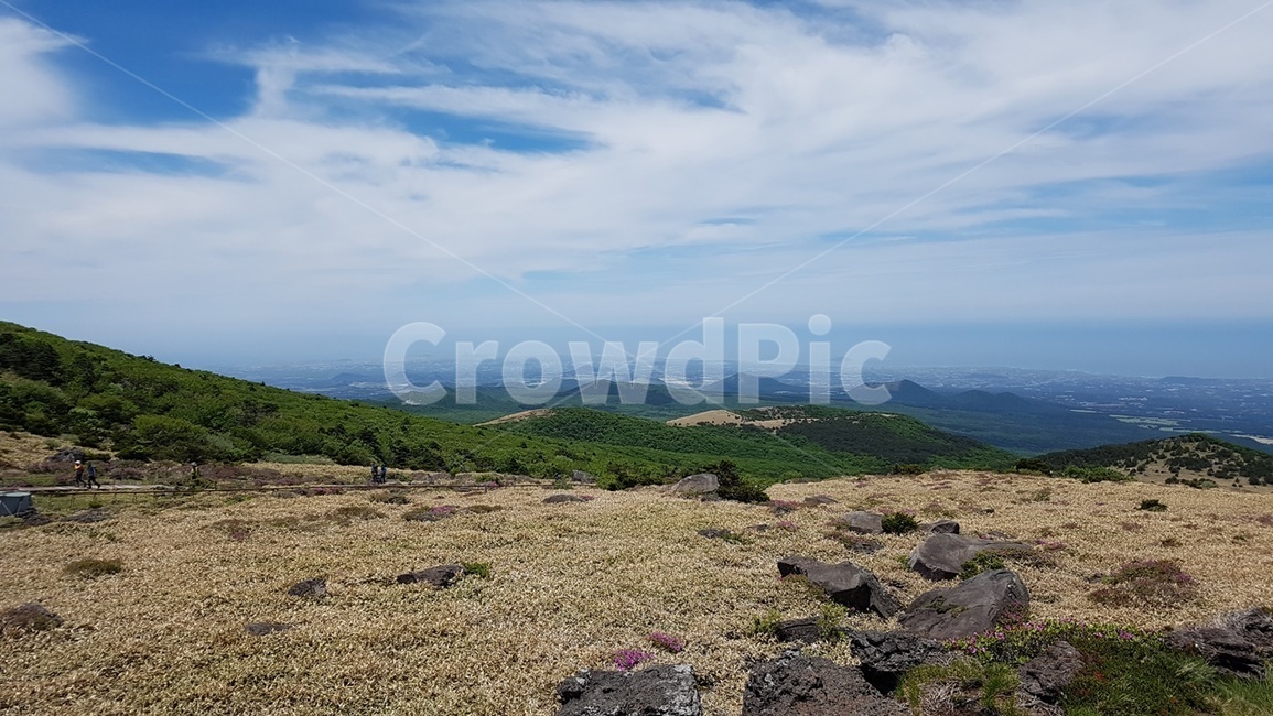 제주도,한라산,어리목코스,오름군락,협재해안
