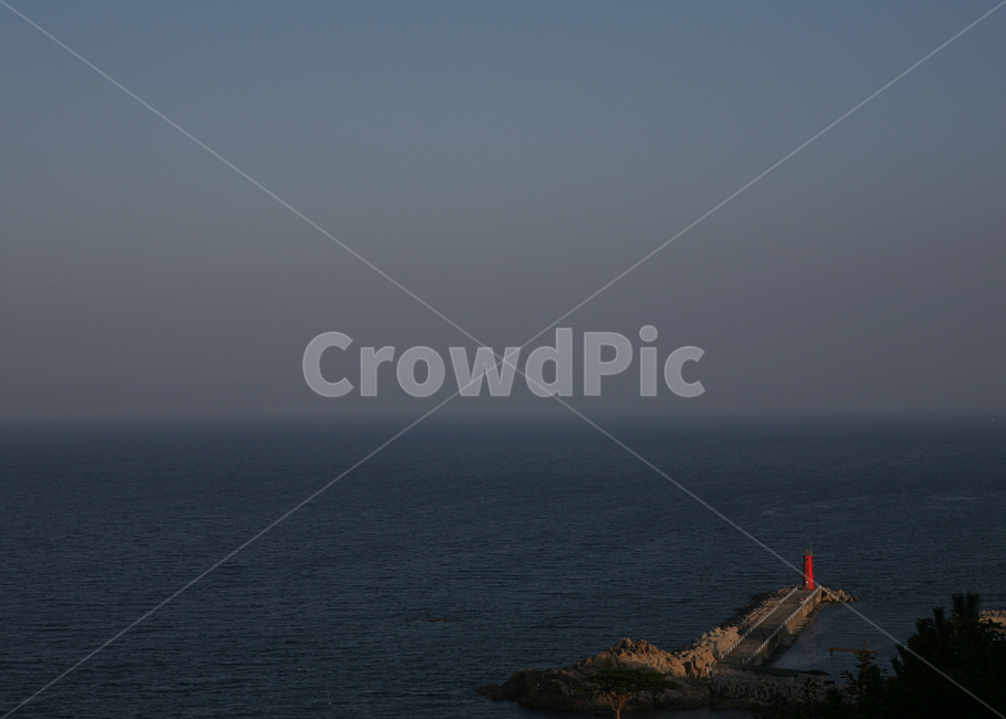 바다,블루,등대,강원도,자연,수평선,blue,파란하늘,sky,nature,red,lighthouse,ocean,korea,한국