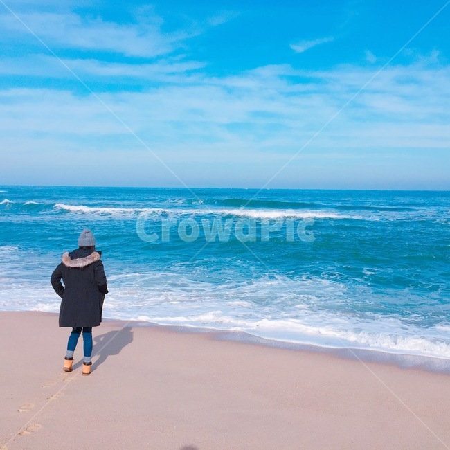 바다,하늘,구름,추억,파도,여행