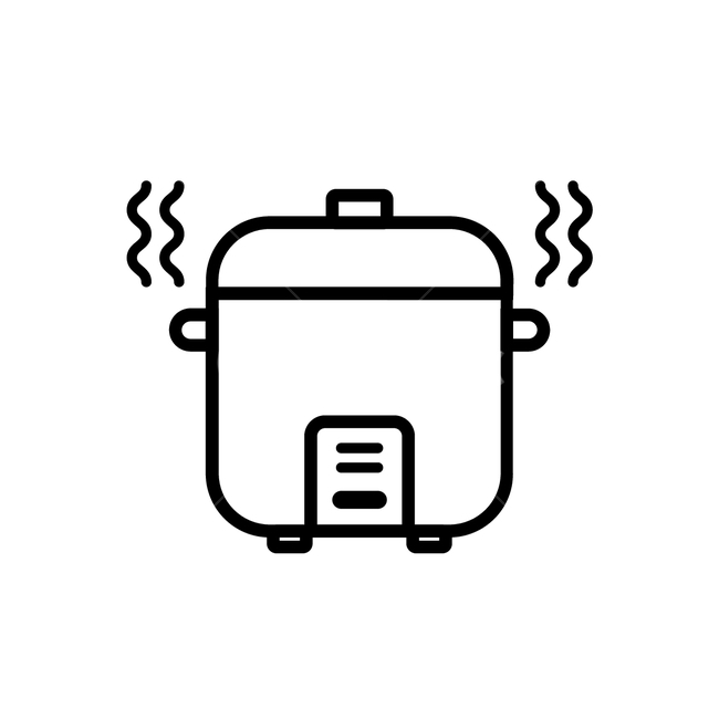 밥솥,음식,요리,kitchen,cook,밥,주방,부엌,주방용품,부엌용품,전기밥솥,취사,보온,저녁,점심,식사,그래픽,일러스트레이션,graphic,illustration,아이콘,icon