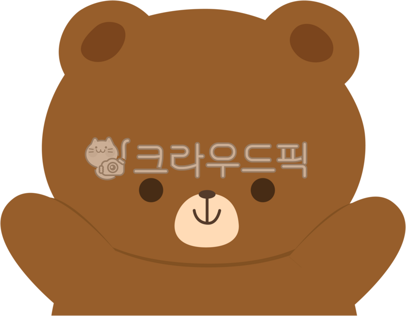 곰돌이,귀여운,곰돌이일러스트png,팔을든곰돌이png,귀여운곰돌이png