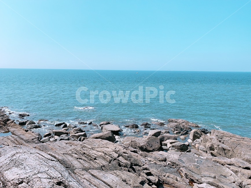바다,바위,파랑색,풍경,자연,자연,풍경,nature,landscape