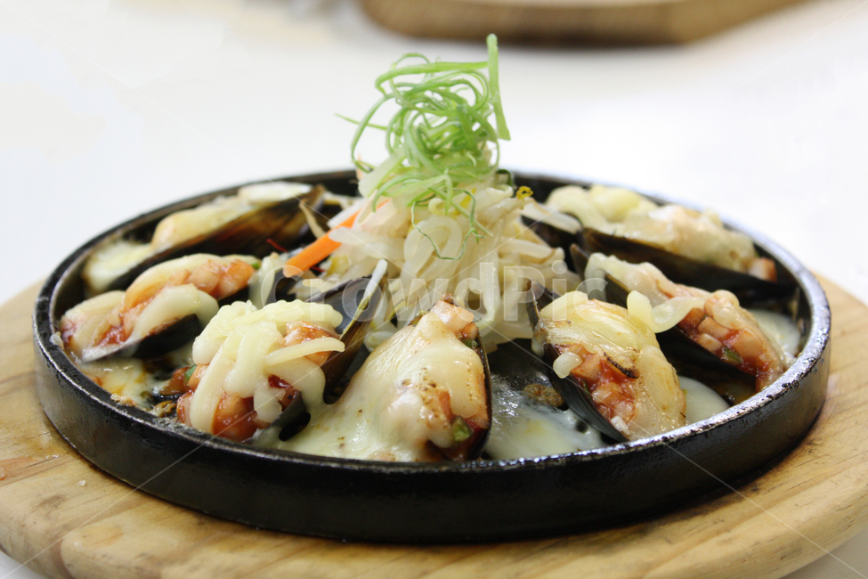 퓨전요리,철판치즈홍합,치즈,홍합,철판요리,음식,식재료,요리,food,cook,meal,dishes,food reserves
