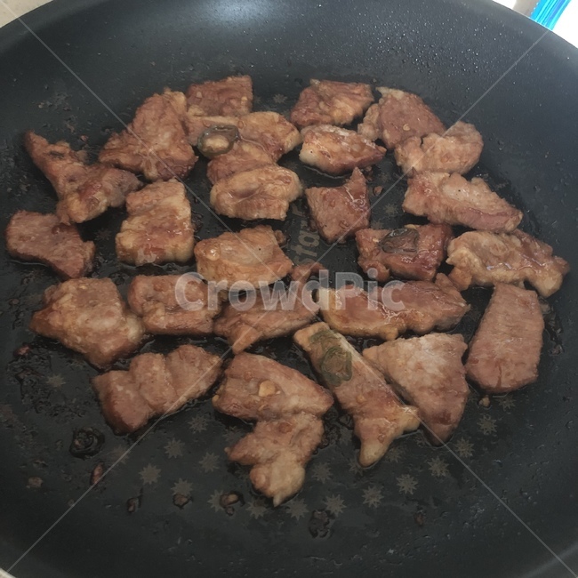 고기,후라이팬,갈비,food,음식