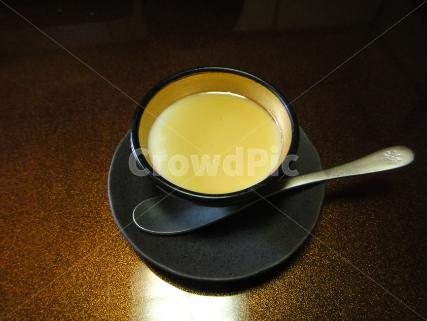 계란요리,받침접시,도기류,spoon,숟가락,saucer,pottery,검은색도기류,검정찻잔