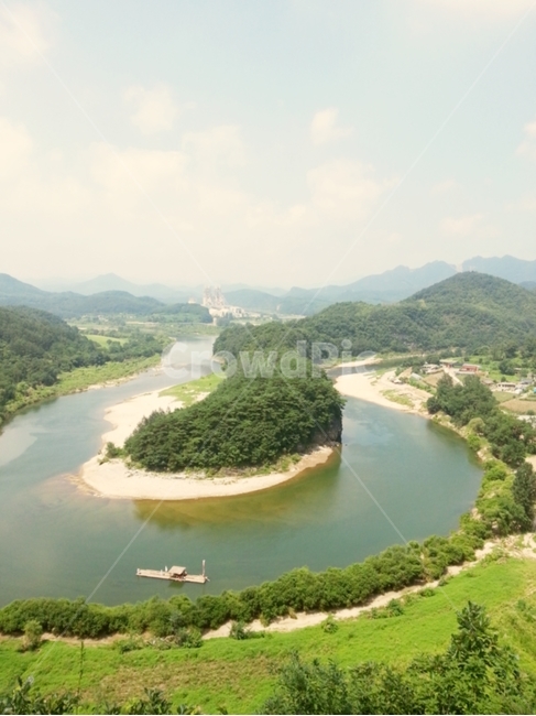 여름휴가,한반도,풍경,초록색,산정상