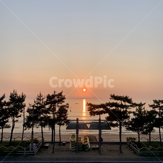 노을,바다,석양,자연,풍경