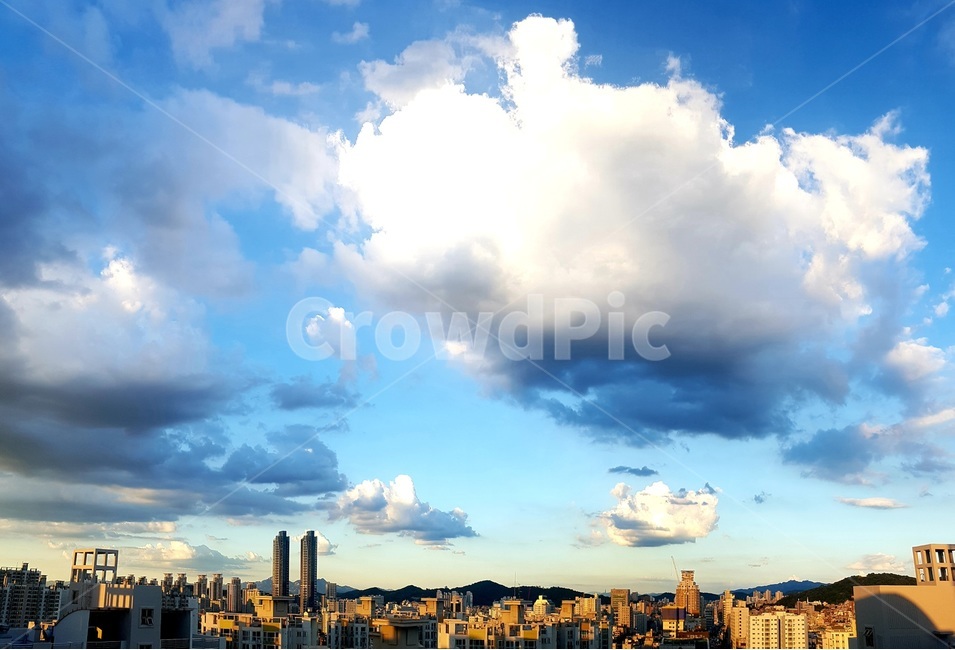 풍경,노을,구름,석양,도시,여름,배경,하늘,도시,풍경,city,landscape,nature,자연,outdoors,옥외,weather,날씨,cloud,cumulus,적운,sky,building,건물,metropolis,중심지,town,시티,urban,어반